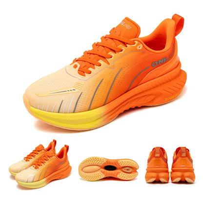 New Cushioning Running Shoes For Men Suitable Heavy Runners Lace Up