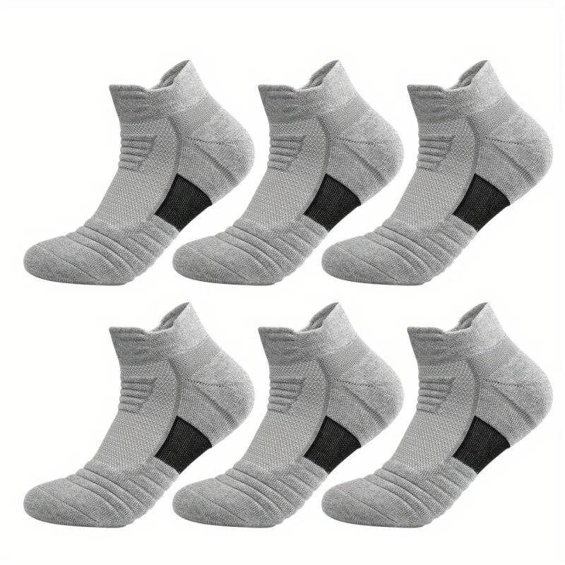 Unisex Sports Short Tube Socks – 6/3/1 Pairs