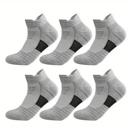 Unisex Sports Short Tube Socks – 6/3/1 Pairs