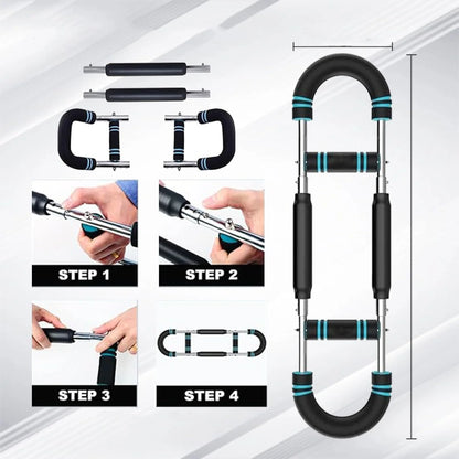 Adjustable Arm Trainer With Resistance Bands - Detachable