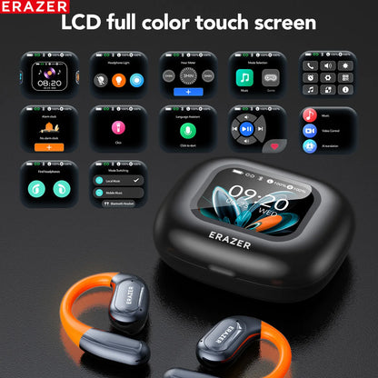 Sports Bluetooth V5.4 Wireless Earphones – Open-Ear AI Translation