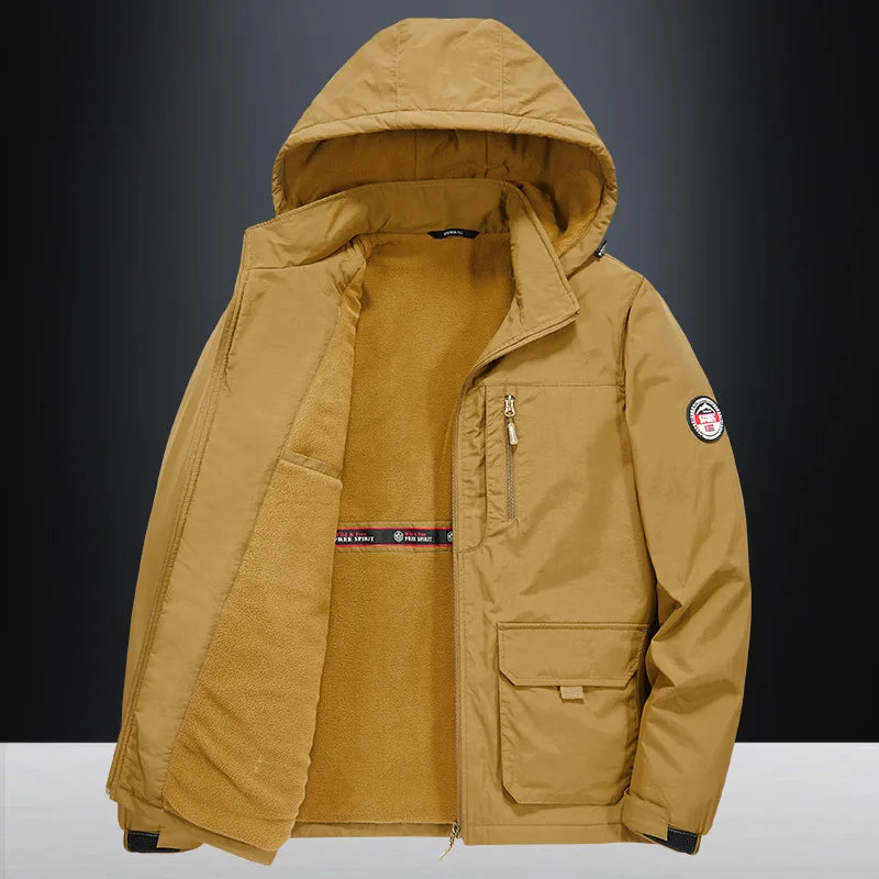 Winter Men’s Windproof Warm Jacket