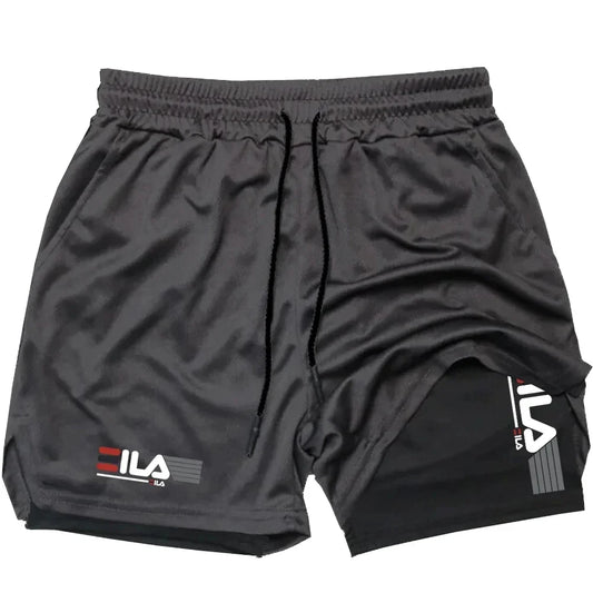 Double-Layer Running Shorts