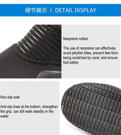 Adults Neoprene Water Sports Diving Shoes | Waterproof