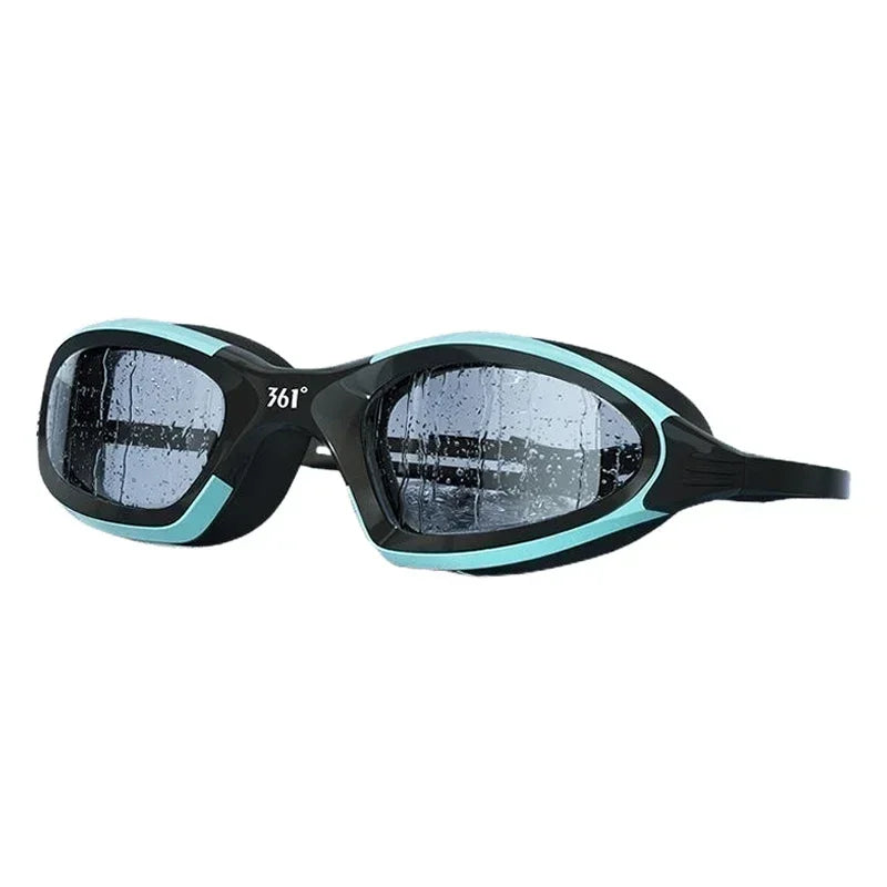 Professional Swimming Goggles & Silicone Cap