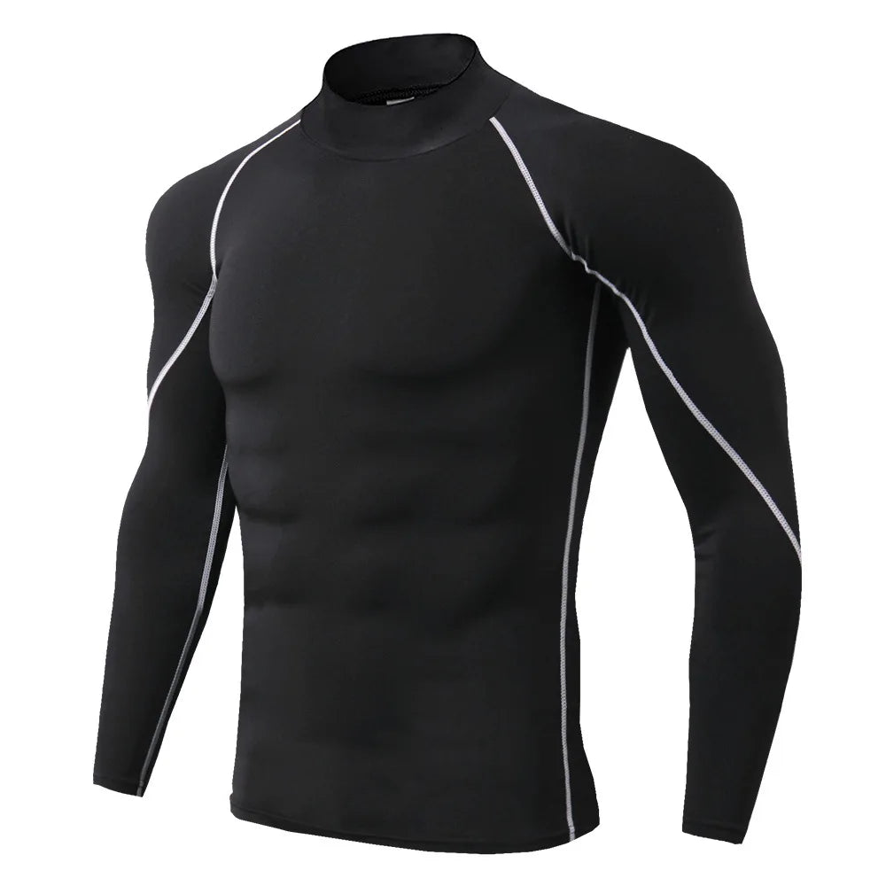 Quick Dry Compression Long Sleeve Gym Shirt
