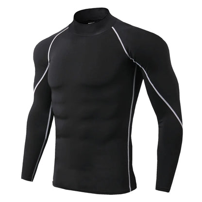 Quick Dry Compression Long Sleeve Gym Shirt
