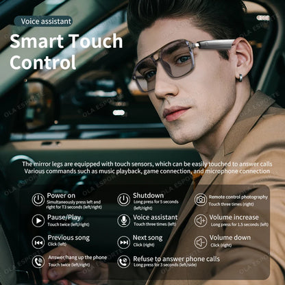 Smart Bluetooth Sports Sunglasses