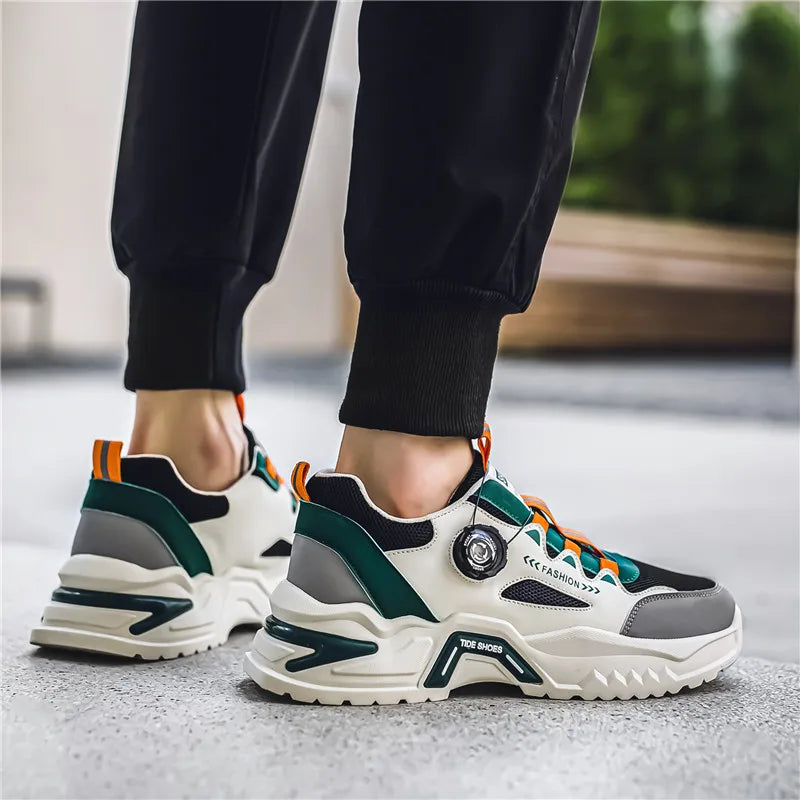 Men’s Rotating Buckle Soft Sole Sneaker