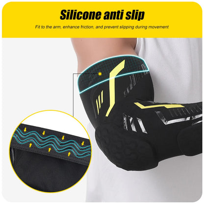 1 Pc Sports Arm Sleeve with Elbow Pad