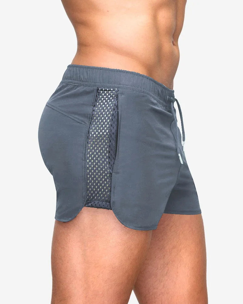 Men’s Sports Shorts – Quick-Dry Mesh Workout Shorts