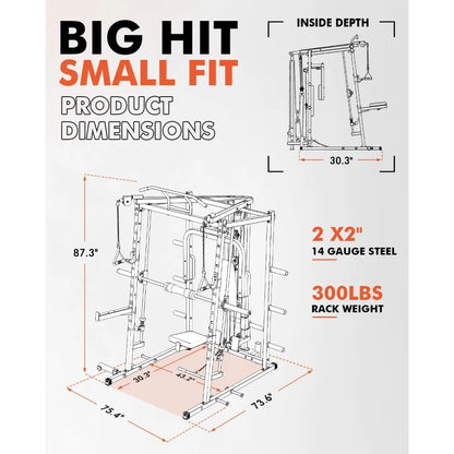 Dual Pulley Functional Trainer
