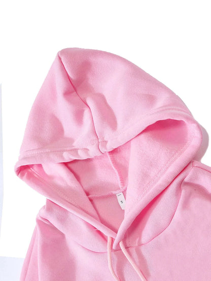 Women Hoody Harajuku Loose Clothes Fleece Warm Comfortable Hoodie