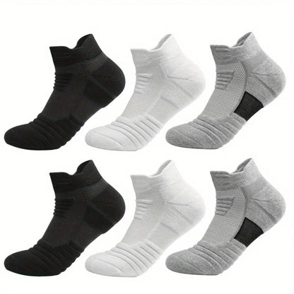 Unisex Sports Short Tube Socks – 6/3/1 Pairs