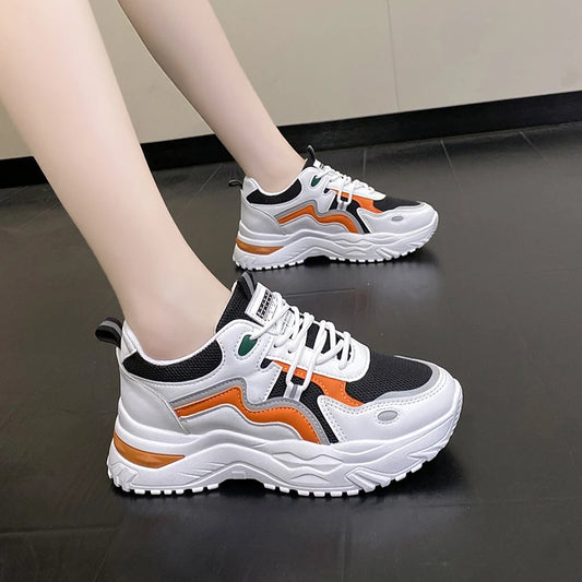 Women's Breathable Chunky Sneakers