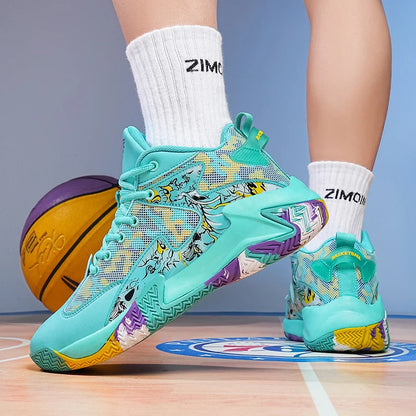 Breathable Basketball Shoes – Athletic Training Sneakers