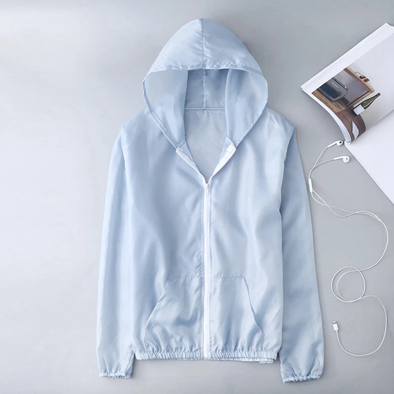 Lightweight UV Protection Coat for Running