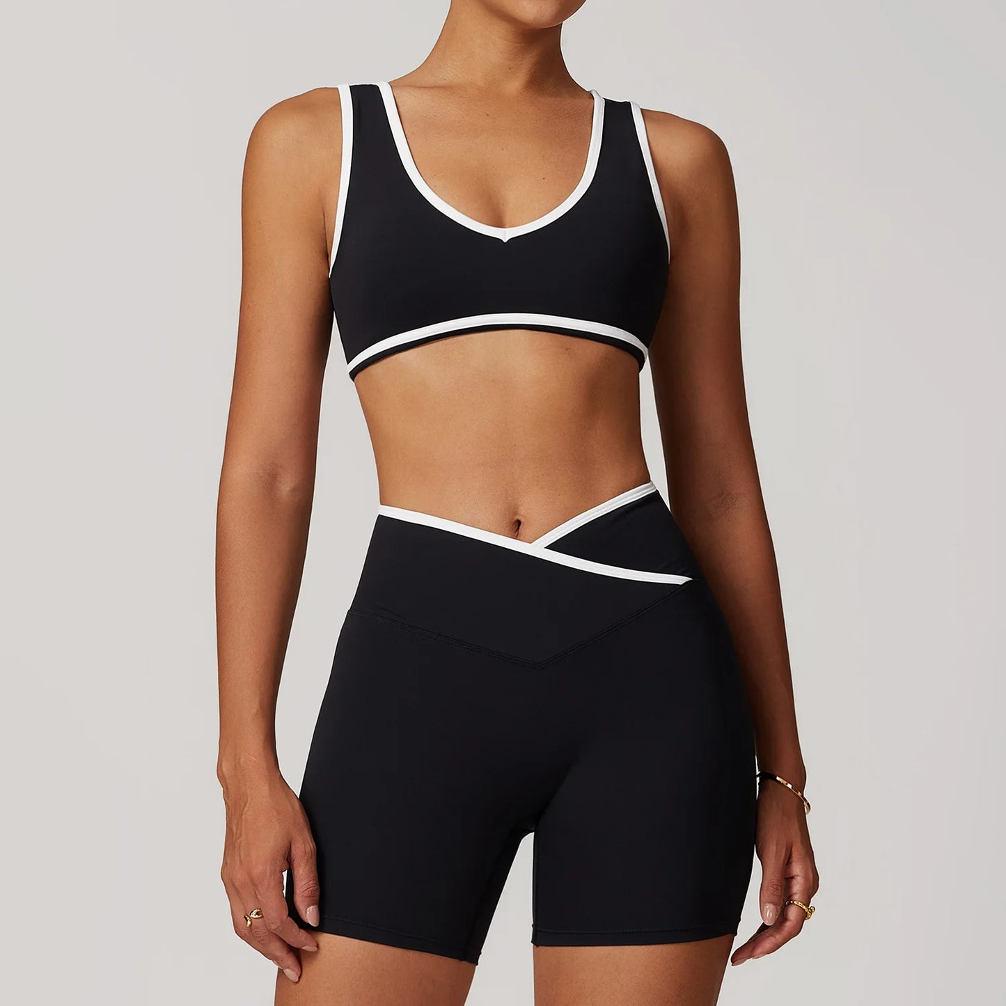 New Trendy Women’s 2-Piece Yoga Set