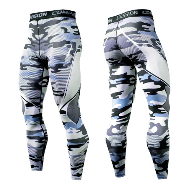 Quick-Dry Sports Tights for Gym, Workout & Jogging