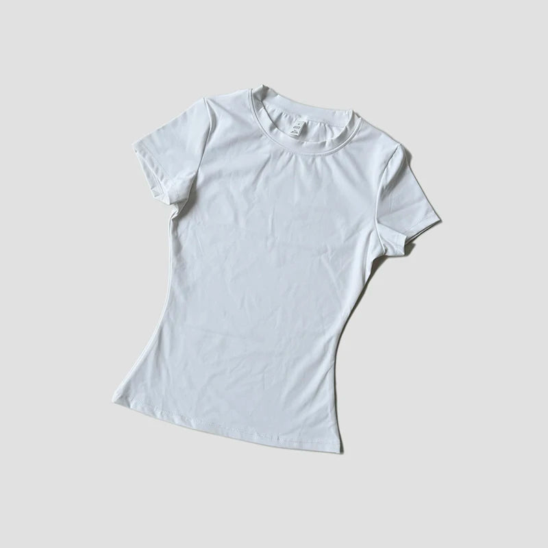 Casual Dry-Fit Workout T-Shirt for Women