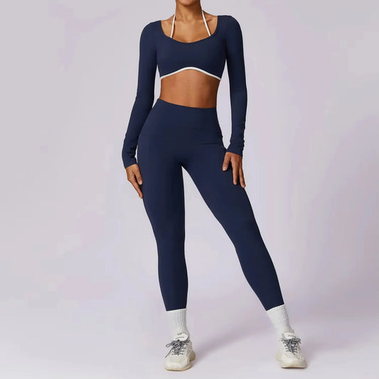 Women’s Sportswear Set – Push Up Bra & Gym Leggings