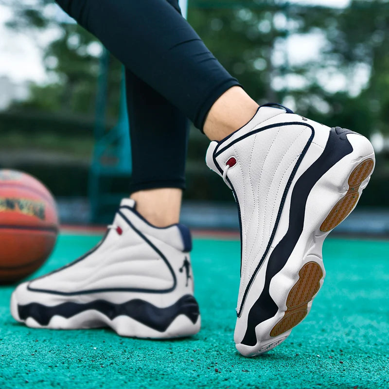 For All Adults High-Top Basketball Sneakers