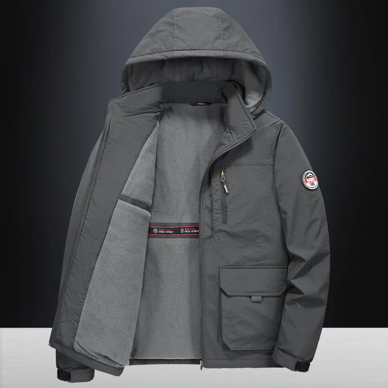 Winter Men’s Windproof Warm Jacket