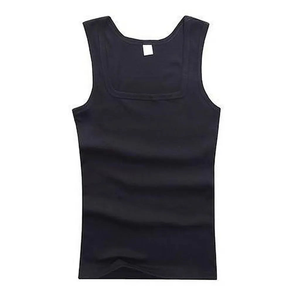 Sleeveless Cotton T-Shirt