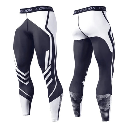 Quick-Dry Sports Tights for Gym, Workout & Jogging