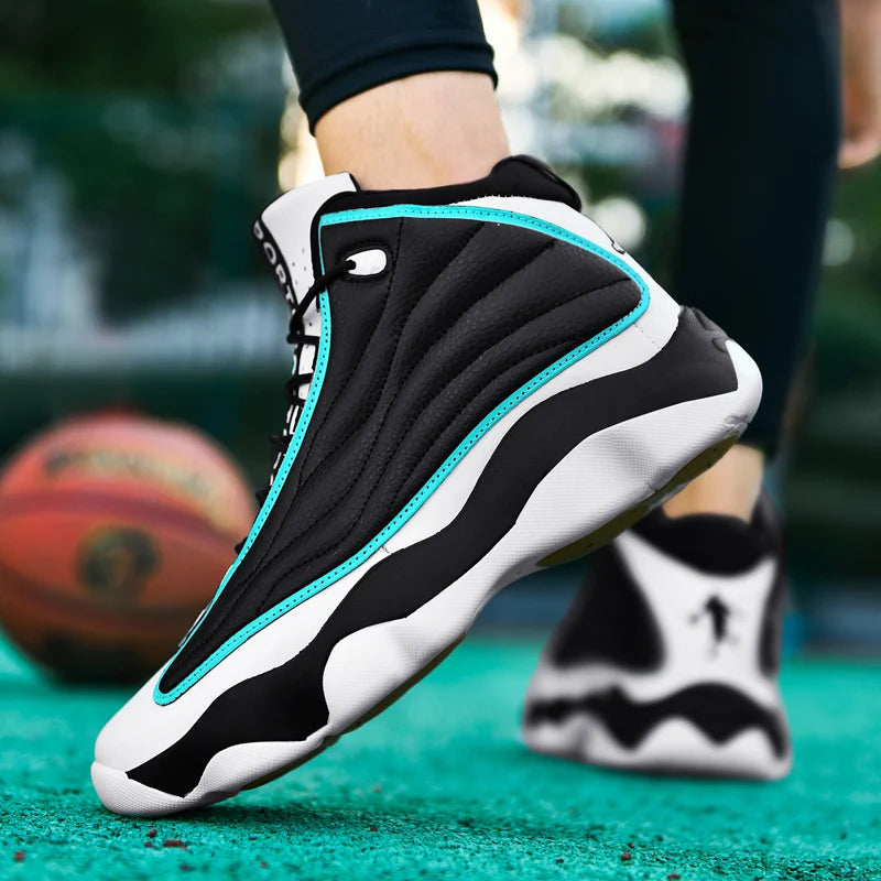 For All Adults High-Top Basketball Sneakers