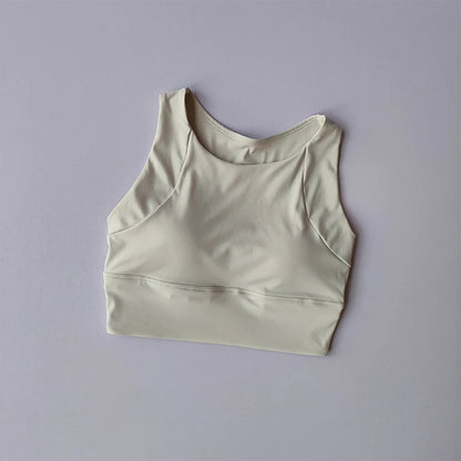Women's Breathable Full-Cup Yoga & Running Vest for Summer Fitness