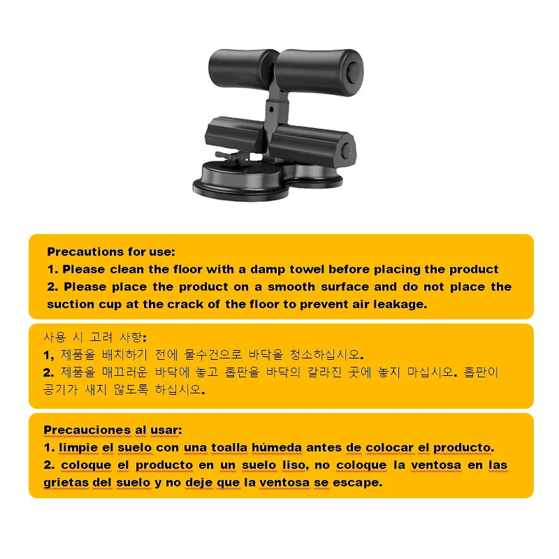 Portable Sit-Up & Push-Up Bar