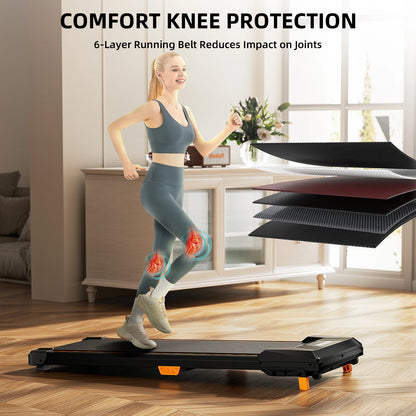 Compact Under Desk Treadmill - 330lbs Weight Capacity