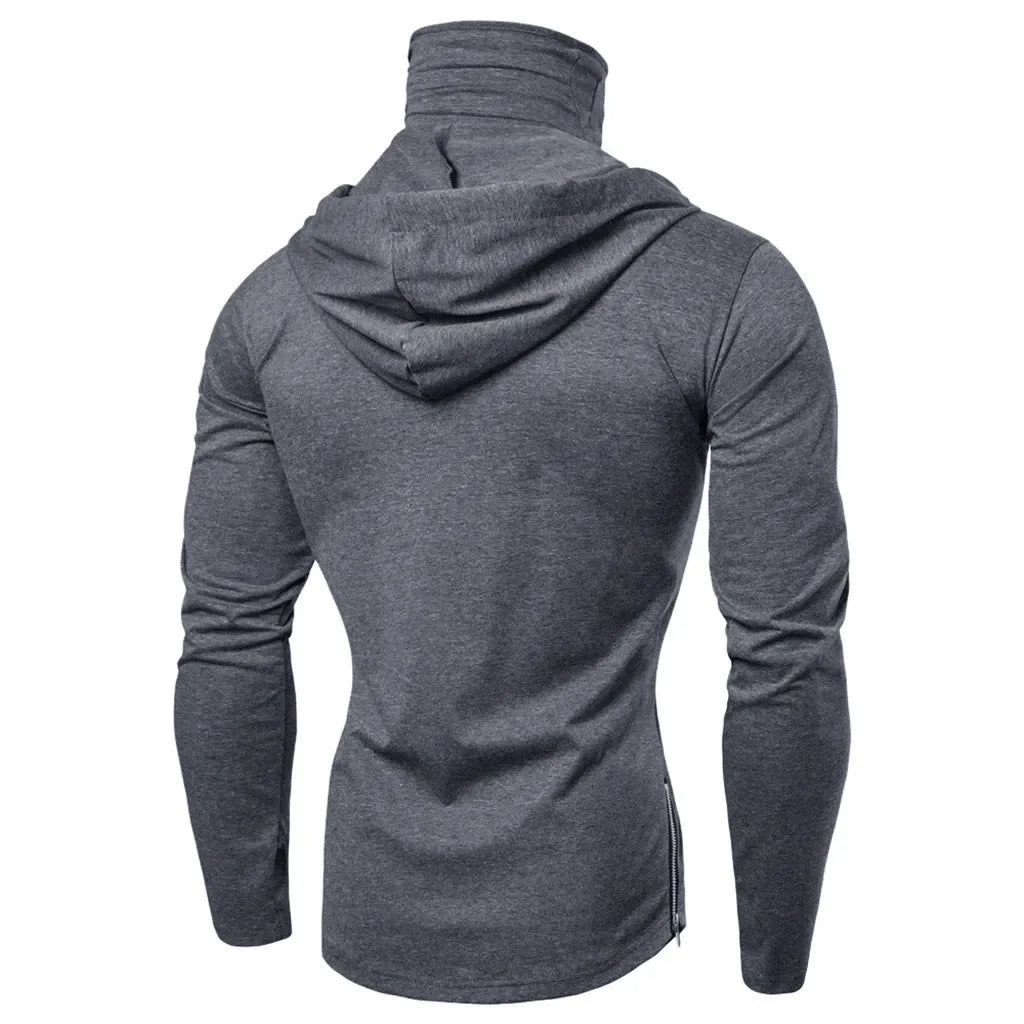 Gym Thin Short Sleeve Hoodie with Mask