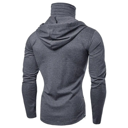 Gym Thin Short Sleeve Hoodie with Mask