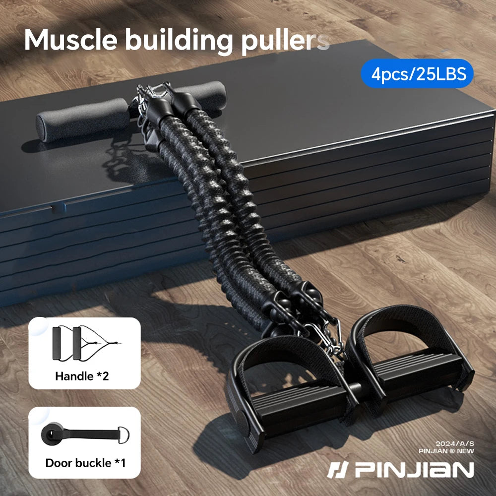 Pedal Resistance Band Puller – Multi-Functional Home Exercise Equipment