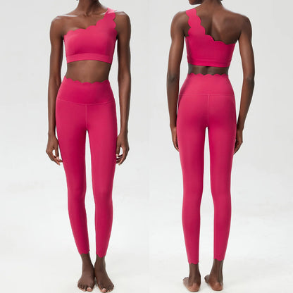 Women's Stretchy Buttery Soft Gym Outfit – 1 Set