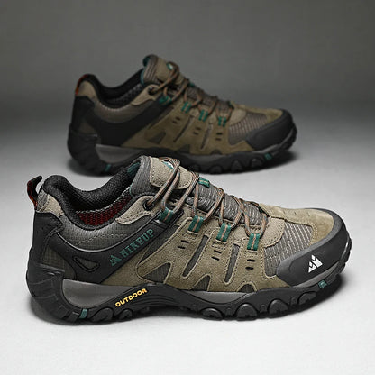 Men's Hiking Shoes Suede Leather Outdoor Shoes Wear