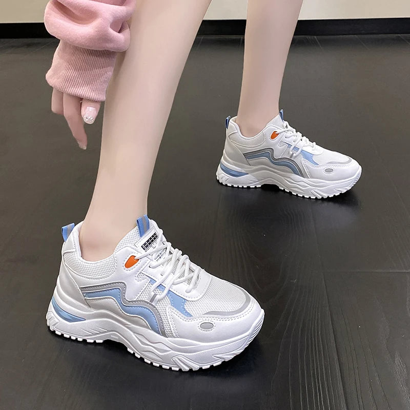 Women's Breathable Chunky Sneakers