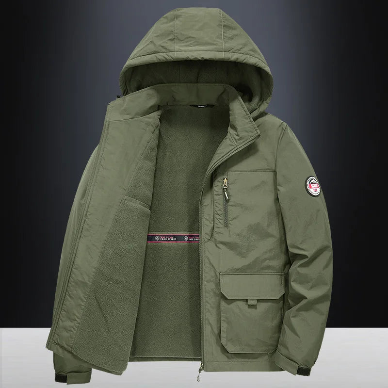 Winter Men’s Windproof Warm Jacket