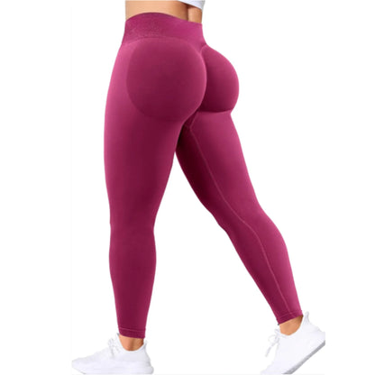 Summer Women Three Waist Gym Yoga Pants - Tight Fitting Sports Leggings Yoga Exercise Pants