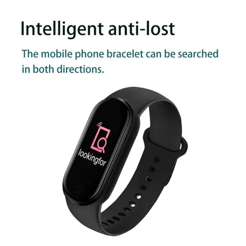 Fitness Tracker Bracelet, Sports Band with Heart Rate & Blood Pressure Monitor