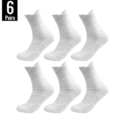 Unisex Sports Short Tube Socks – 6/3/1 Pairs