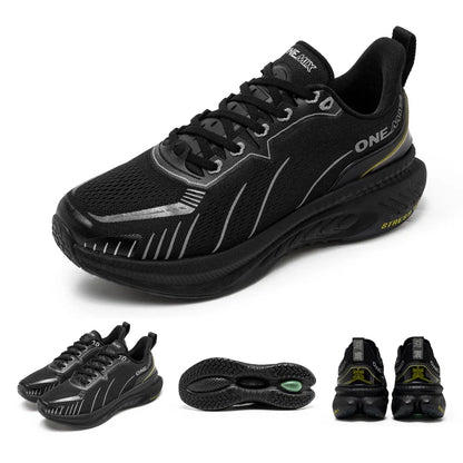 New Cushioning Running Shoes For Men Suitable Heavy Runners Lace Up