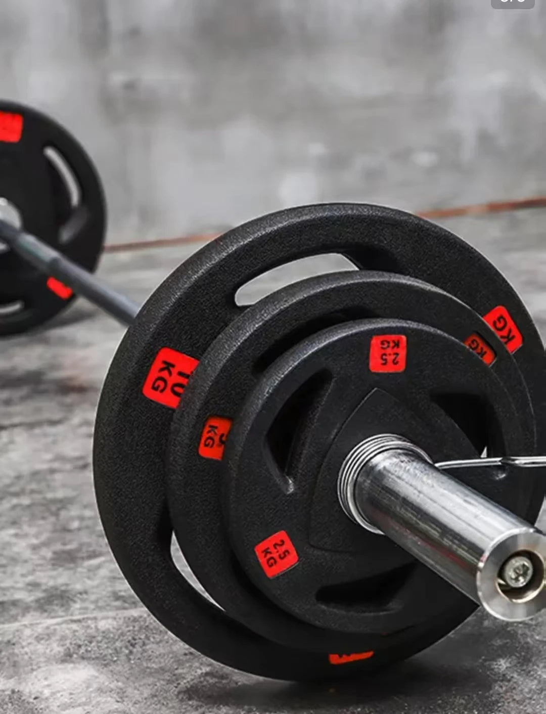 Fitness Gym Rubber Weight Plates