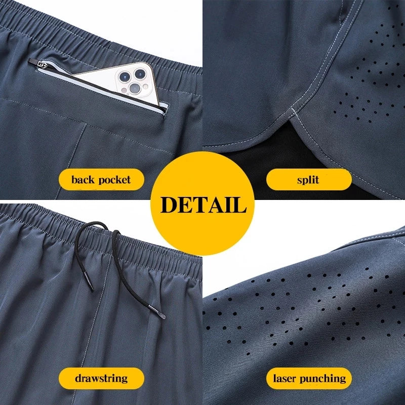 Men’s Double-Layer & Quick-Drying Shorts