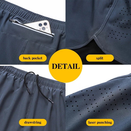 Men’s Double-Layer & Quick-Drying Shorts