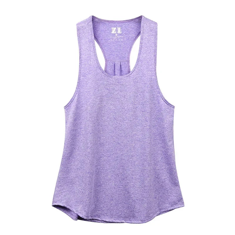 Women’s Sleeveless Racerback Yoga Tank-Top