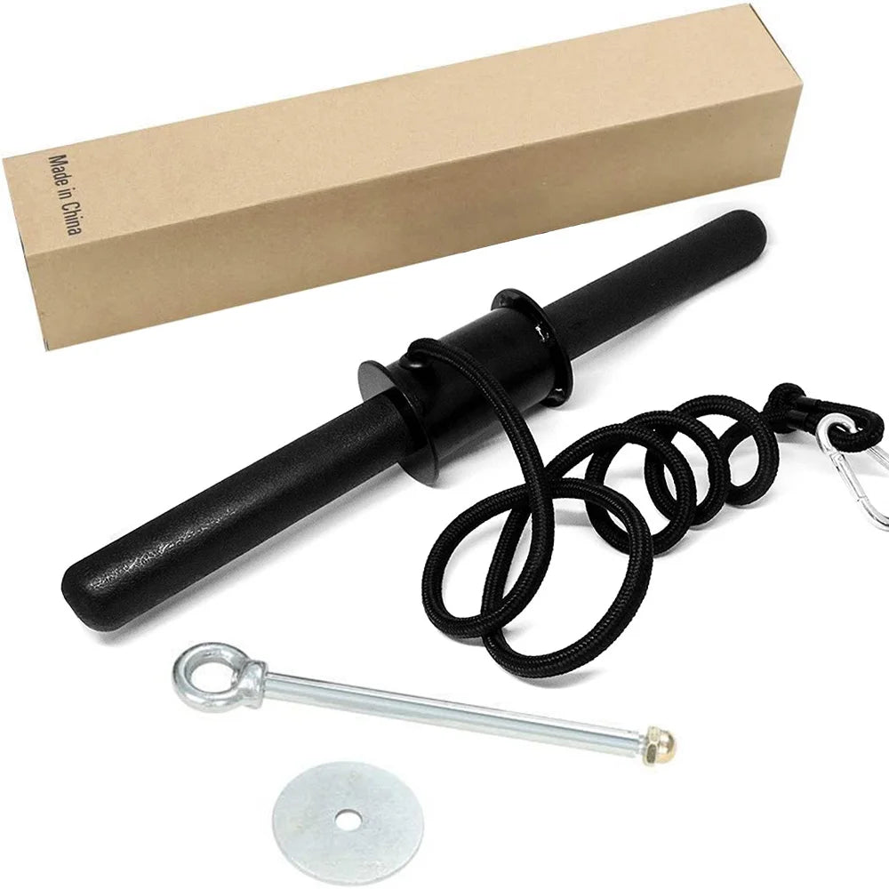 Forearm & Wrist Trainer – Muscle Strength Roller with Hand Grip