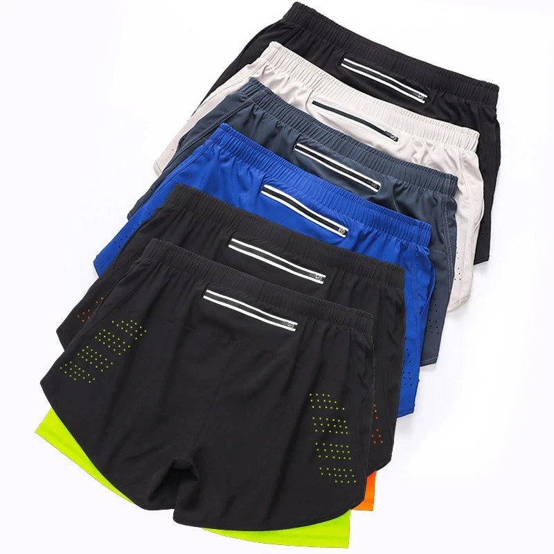 Men’s Double-Layer & Quick-Drying Shorts